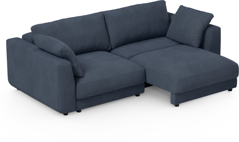 Amie - Bäddsoffa 3-sits - Blå