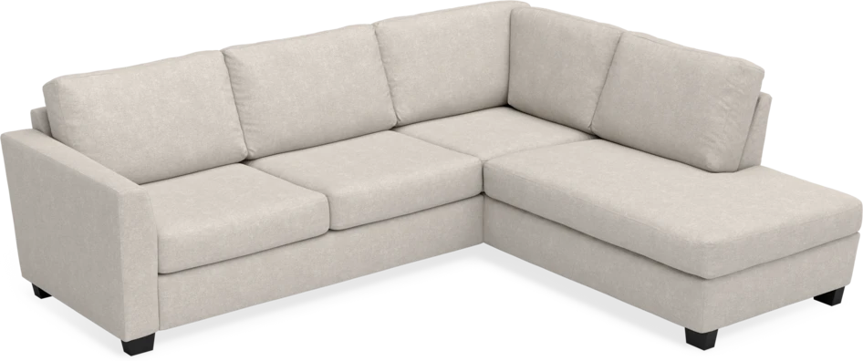 Friday - 2,5-sits soffa med divan höger - Grå