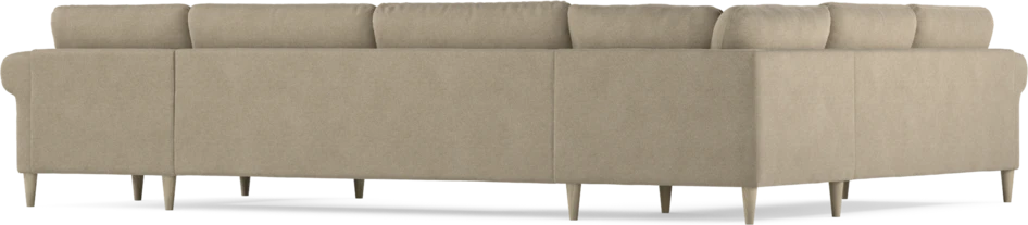 Bridge - Hörnsoffa, 2+3-sits med schäslong höger - Beige