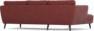 Madison Lux - 2-sits soffa med schäslong vänster - Rosa