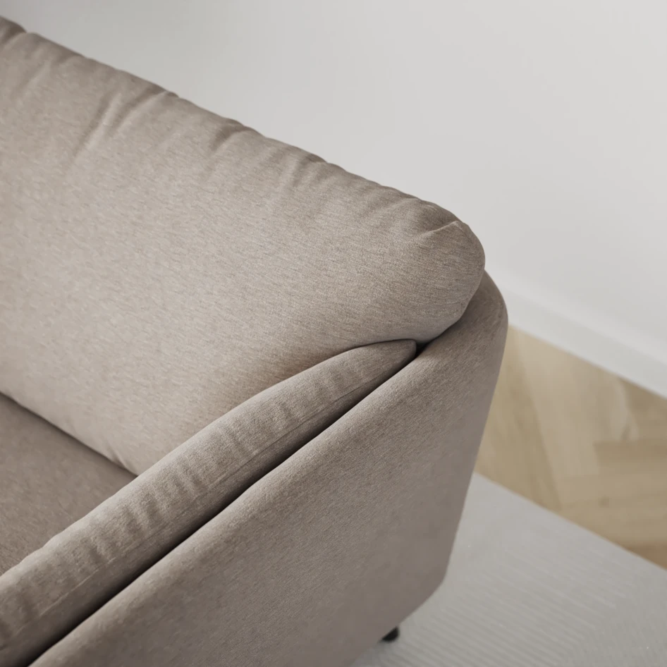 Madison - Hörnsoffa med schäslong vänster - Beige