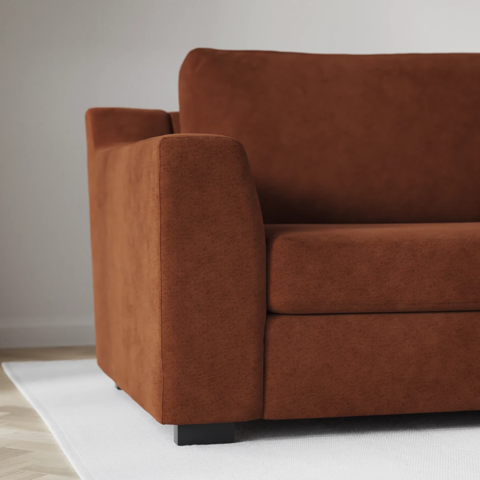 Friday - 3-sits soffa - Orange