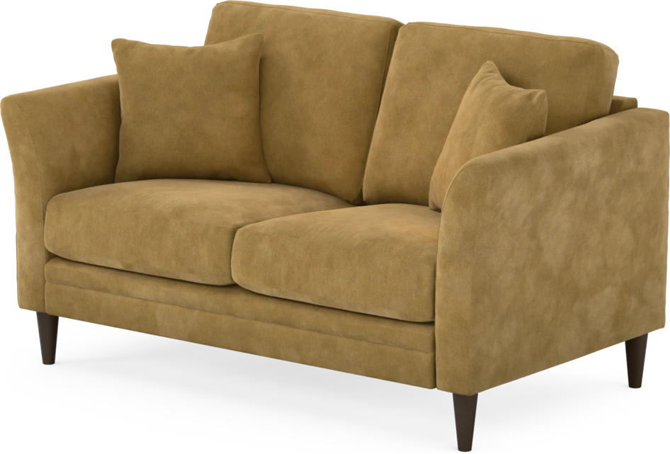 Eden - 2-sits soffa - Gul