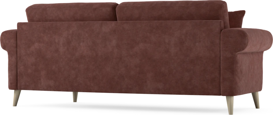 Eden - 2,5-sits soffa svängd - Röd