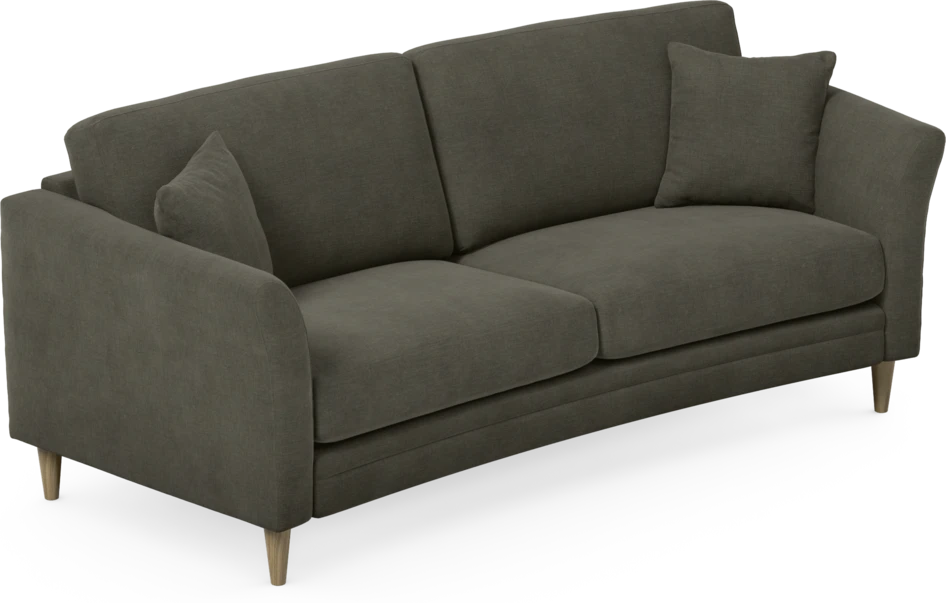 Eden - 2,5-sits soffa svängd - Grå