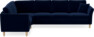 Eden - Hörnsoffa 1+3 - Blå