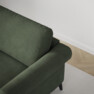 Bridge - Hörnsoffa, 3+3-sits - Grön