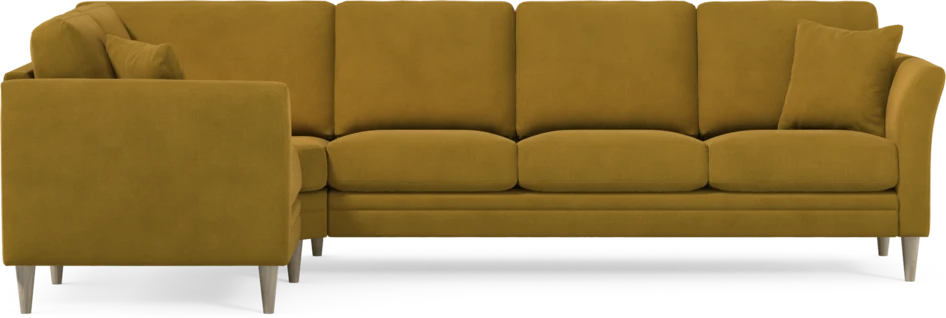 Eden - Hörnsoffa, 1+3-sits - Gul