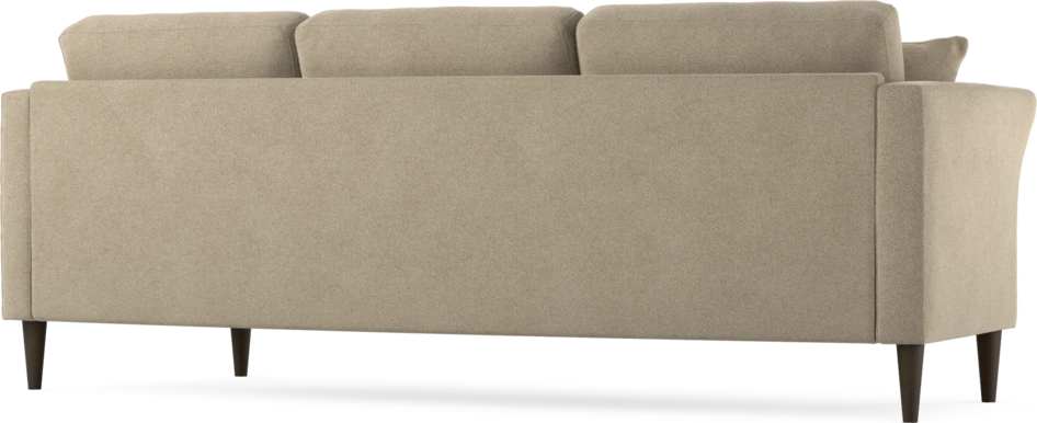 Eden - 3-sits soffa svängd - Beige