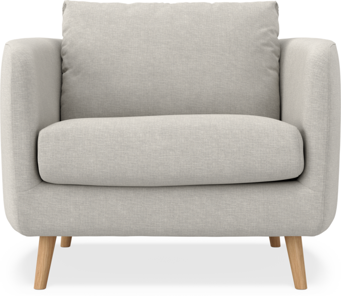 Madison Lux - Fåtölj, 70 cm - Grå