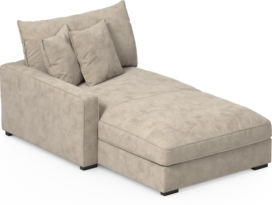Rossi - Schäslong vänster - Beige