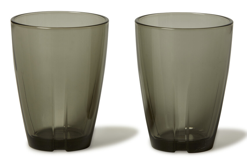 Bruk - Glas, H 11 Ø 8,4 cm, 35 cl, 2-pack - Grå