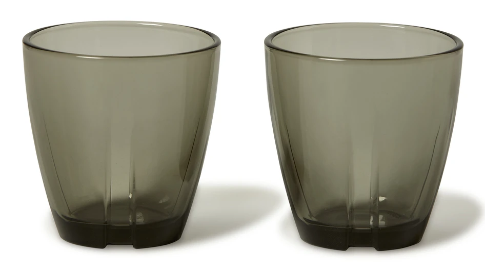 Bruk - Glas, 2-pack, 20 cl - Grå