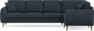 Eden - Hörnsoffa, 3+1-sits - Blå