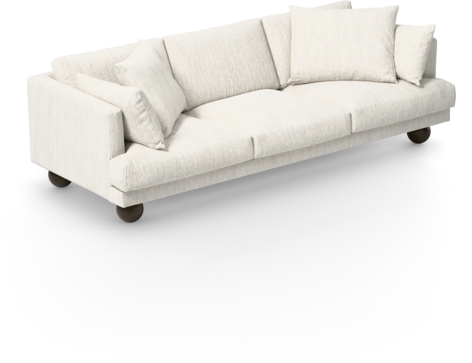 Harper - 4-sits soffa - Vit