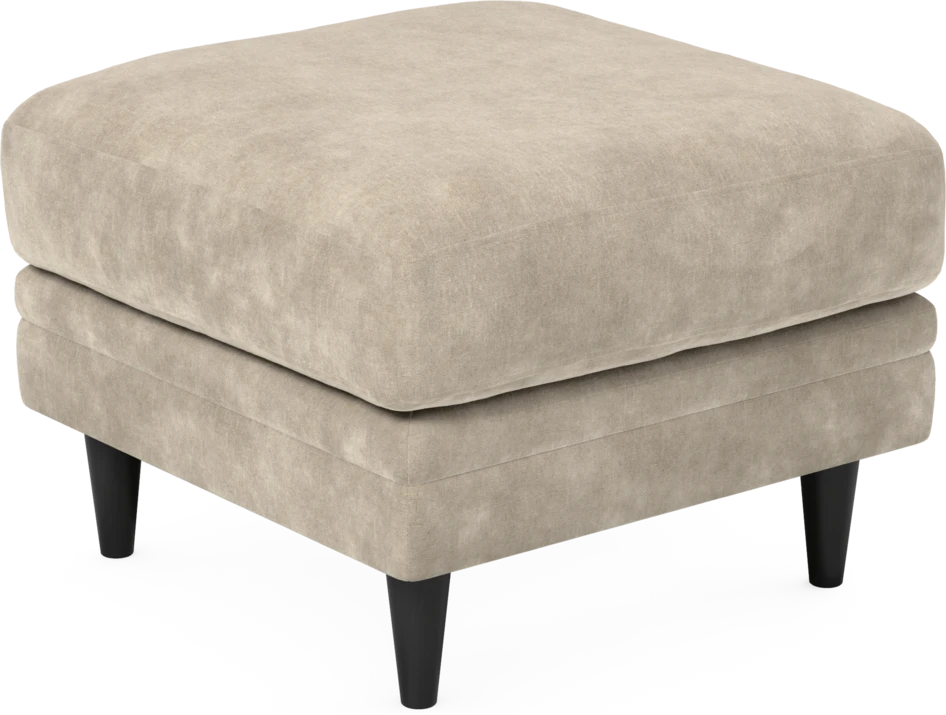 Eden - Fotpall - Beige