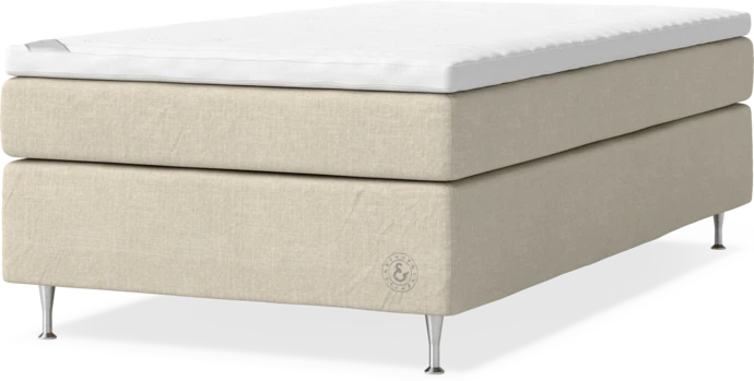 Cape Farewell, Kontinentalsäng, enkelsäng med bäddmadrass och sängben