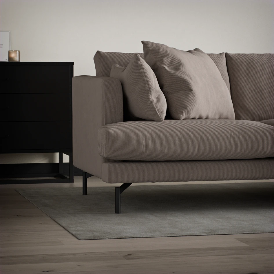 Harper - 4-sits soffa - Beige