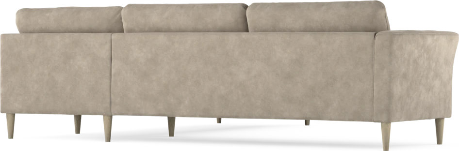 Bridge - Hörnsoffa, 3+3-sits - Beige