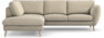 Madison Lux - 2-sits soffa med divan vänster - Beige