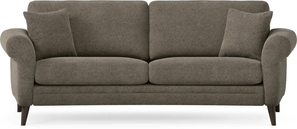 Eden - 2,5-sits soffa svängd - Brun