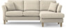 Eden - 2-sits soffa med schäslong - Beige