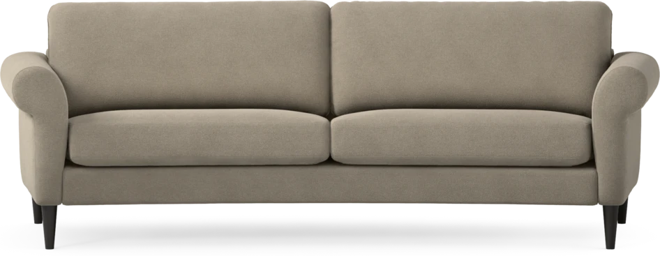 Bridge - 3-sits soffa svängd - Beige