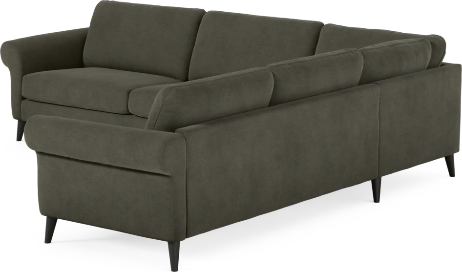 Bridge - Hörnsoffa, 3+2-sits - Grå