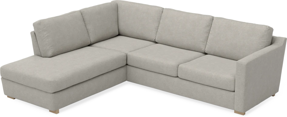 Friday - 2,5-sits soffa med divan vänster - Beige