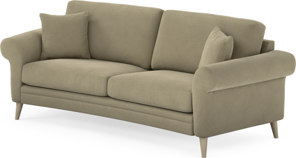 Eden - 2,5-sits soffa svängd - Beige