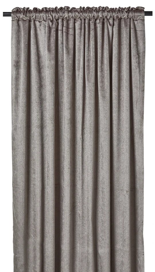 Kelly - Gardin, 140x250 cm, 2-pack - Brun