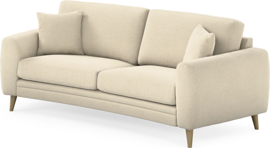 Eden - 2,5-sits soffa svängd - Beige