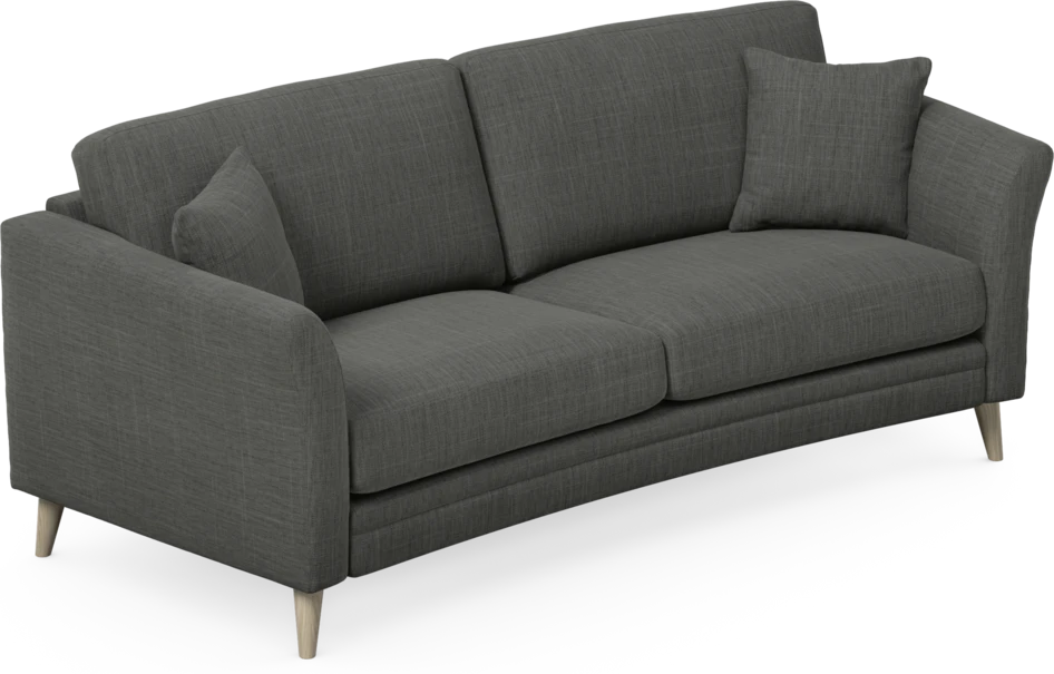 Eden - 2,5-sits soffa svängd - Grå
