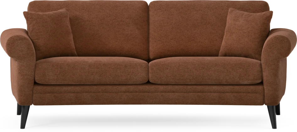 Eden - 2,5-sits soffa svängd - Orange