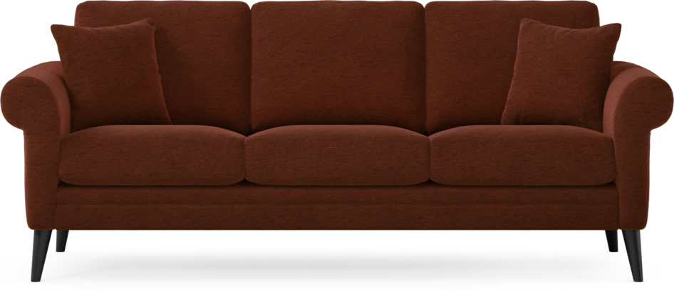 Eden - 3-sits soffa - Orange