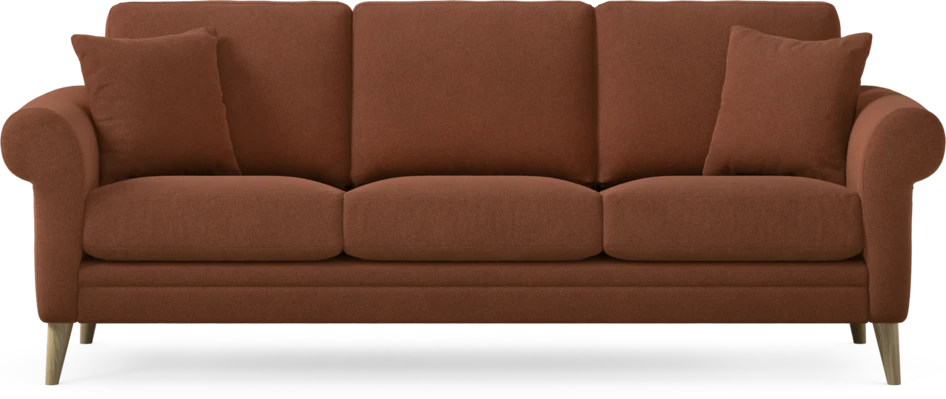 Eden - 3-sits soffa - Orange