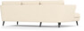 Madison Lux - 2-sits soffa med schäslong vänster - Beige