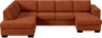 Nevada - 3-sits soffa med divan vänster och schäslong höger - Röd