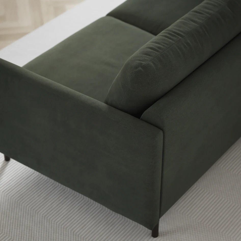Madison Lux - Hörnsoffa 2+3-sits, hörn 2 - Grön