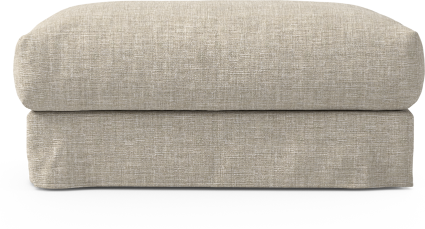 Cherrie Klädsel - Klädsel till fotpall 100 - Beige