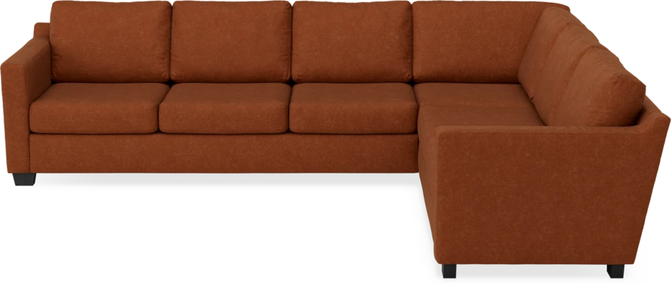 Friday - Hörnsoffa, 3+2-sits - Orange