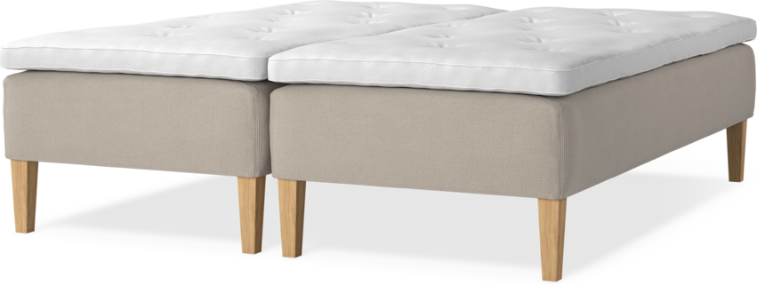 Delux Sense - Ramsäng, dubbelsäng med bäddmadrass