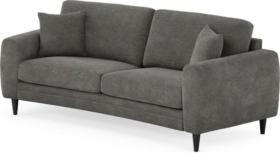 Eden - 2,5-sits soffa svängd - Grå