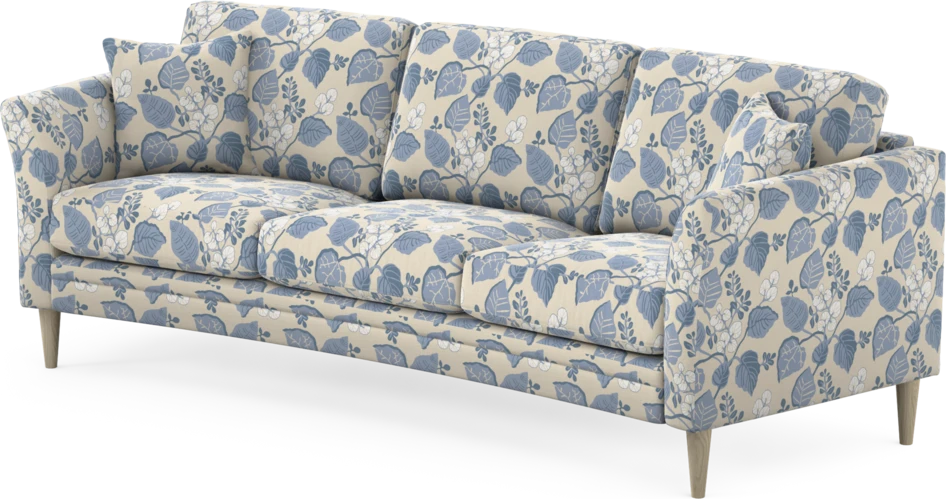 Eden - 3-sits soffa svängd - Flerfärgad