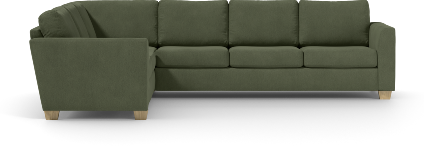 Friday - Hörnsoffa, 2+3-sits - Grön