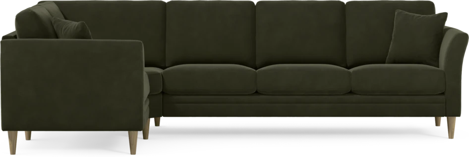 Eden - Hörnsoffa, 1+3-sits - Grön