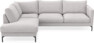 Impression Delux - 3-sits soffa med divan vänster - Grå