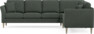 Eden - Hörnsoffa, 3+2-sits - Grön
