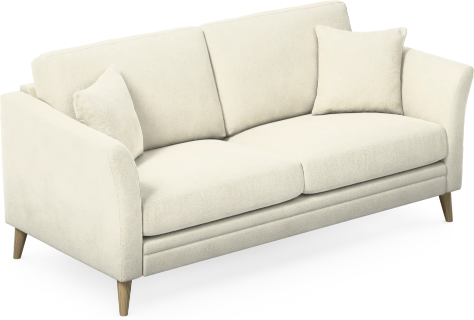Eden - 2,5-sits soffa - Vit