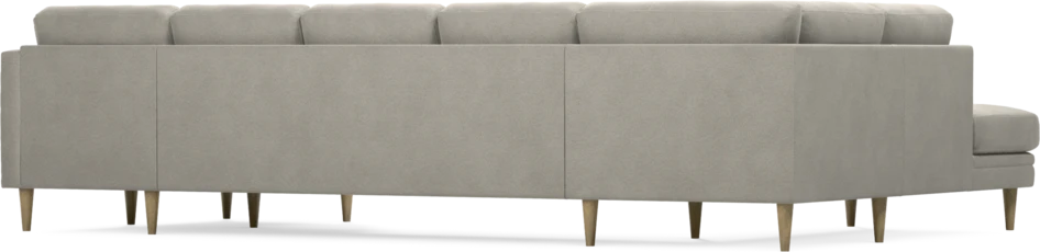 Eden - 3-sits soffa med divan vänster och schäslong höger - Grå